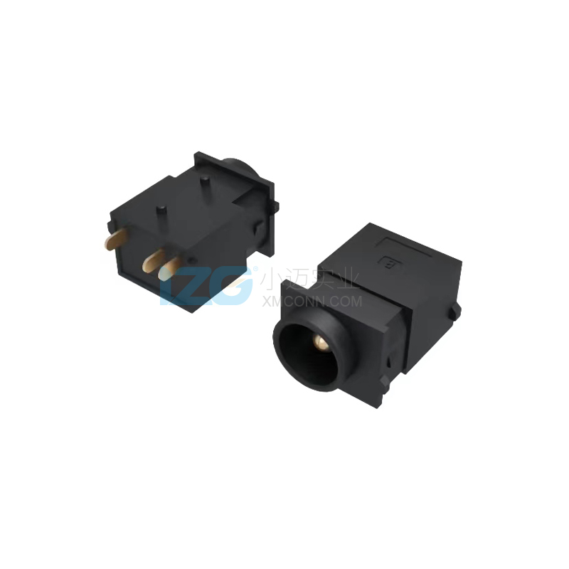 防水DC插座3PIN三腳立式 5A24V充電插座廠家LZG