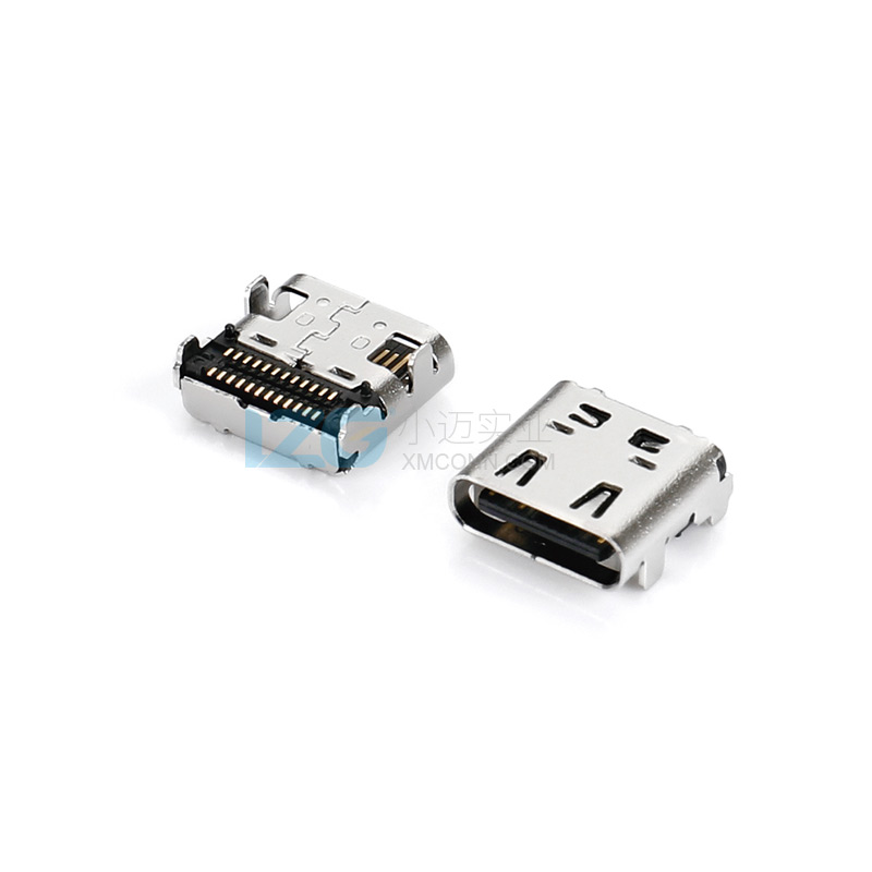 USB4.0 Type-C母座雙排24Pin板上帶彈CL8.17支持高速傳輸40Gbp/s