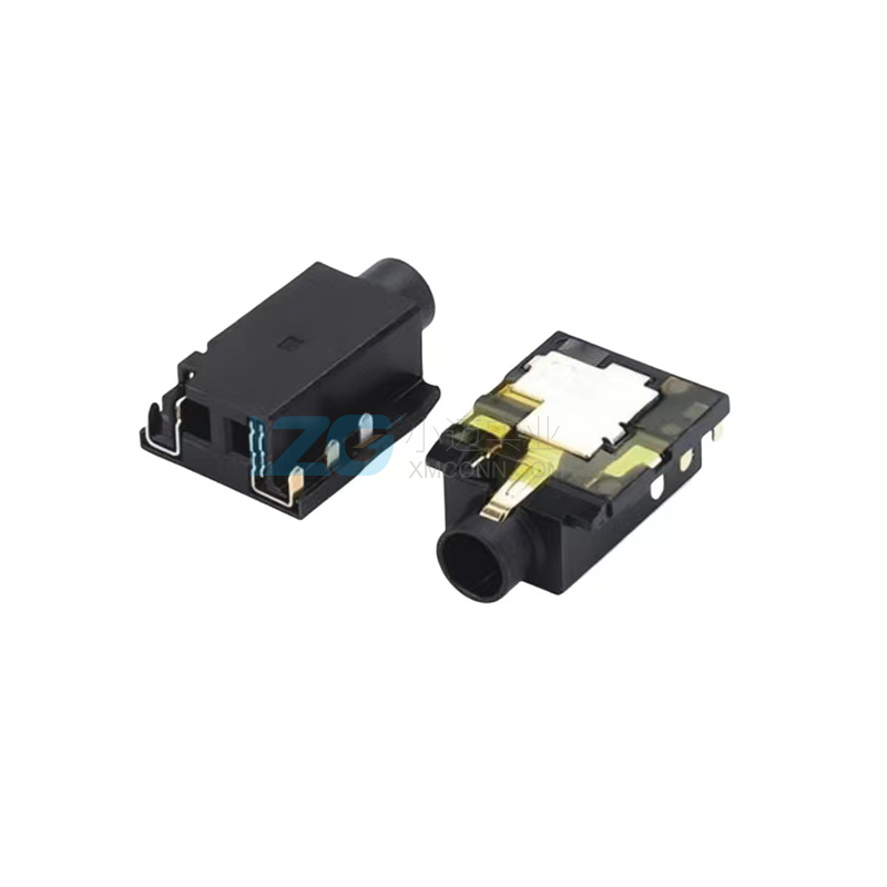 七腳3.5mm耳機插座 音頻接頭7PIN母座廠家LZG